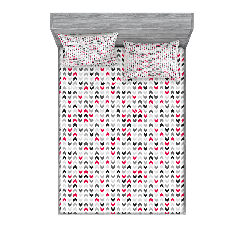 Microfiber Sheet Set, Full/Double Sheet Set with Fitted Sheet