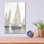 Art mural en verre 12 "x 16"