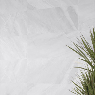 Ahri 18 in. x 18 in. Matte Ceramic Stone Look Floor and Wall Tile