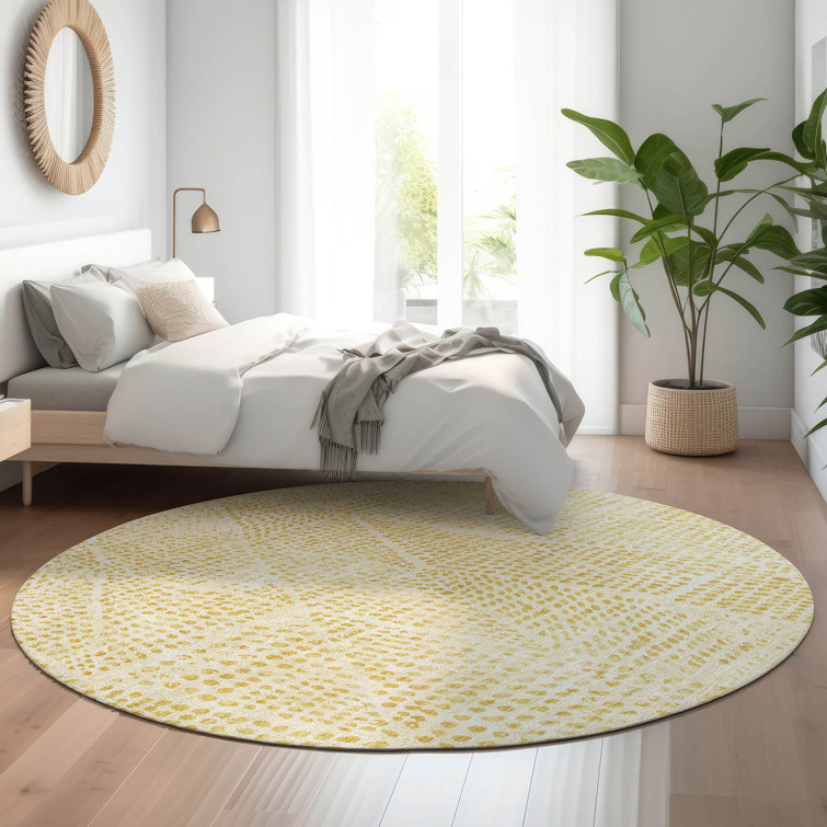 Premium Machine Washable Cerrito AMF591 Wheat Rug