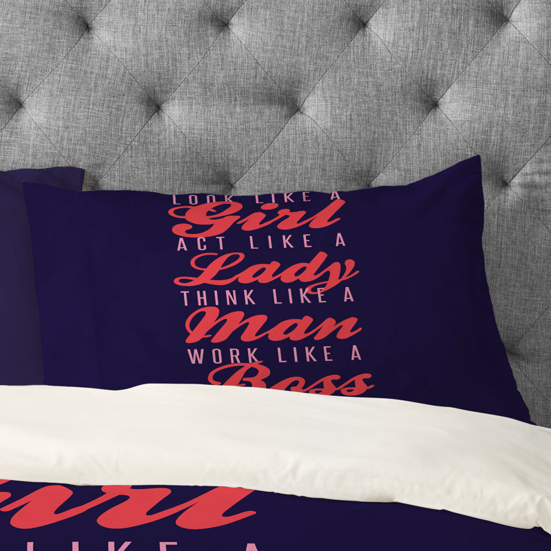 Wesley Bird New Boss Pillowcase, Standard