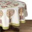 Orange Tree Tablecloth - Red/Green - 70" Round-917942306
