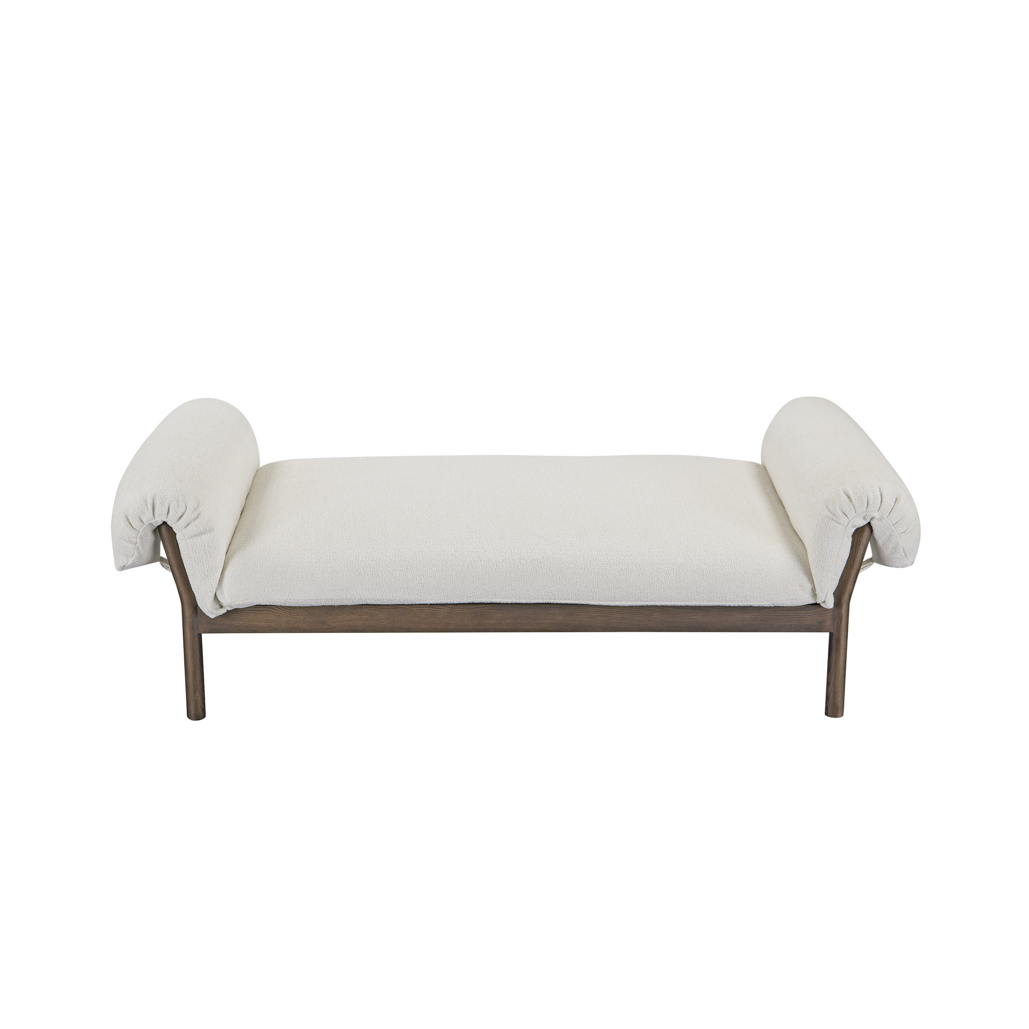 Upholstered Daybed - Twin, Cream