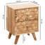 Bobrow 44cm W Bedside Table