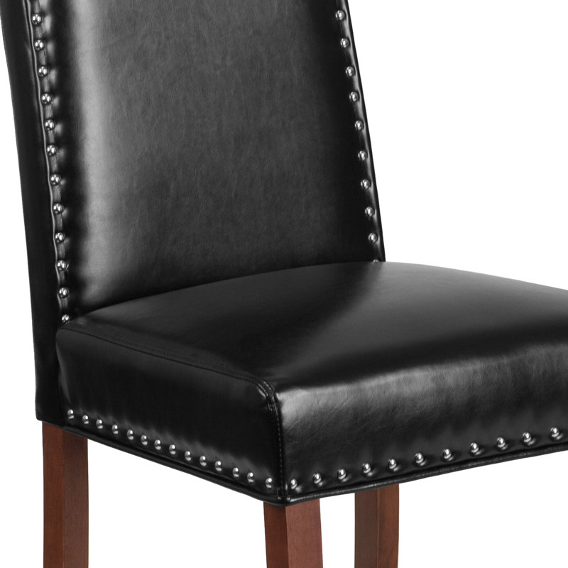 HERCULES Hampton Hill Series Parsons Chair with Silver Nail Heads