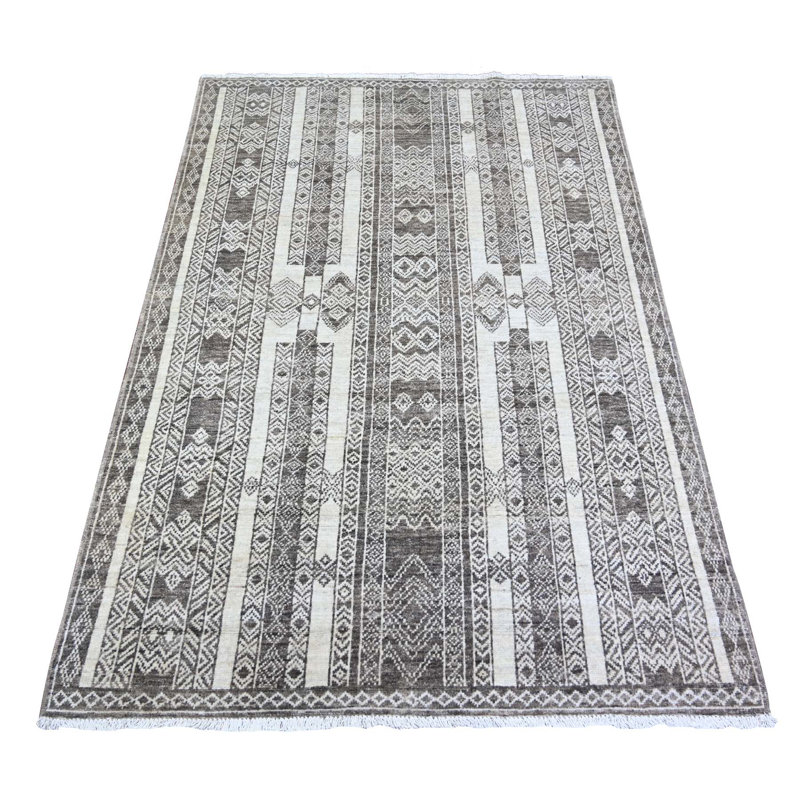 Radko One-of-a-Kind 4' X 5'9" New Age Wool Area Rug Brown