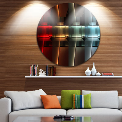 «Kitchen with LED Lighting», impression sur métal