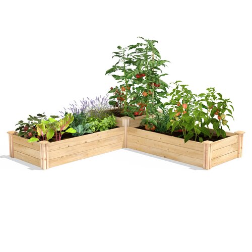 Greenes Fence Wood Raised Garden Bed & Reviews | Wayfair