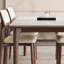 Table rectangulaire moderne de style crème moderne-107408792