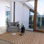 Ricochet Jute / Sisal Geometric Area Rug in Yellow/Black-69722442