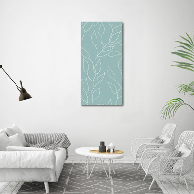 Leaves - Wrapped Canvas Print