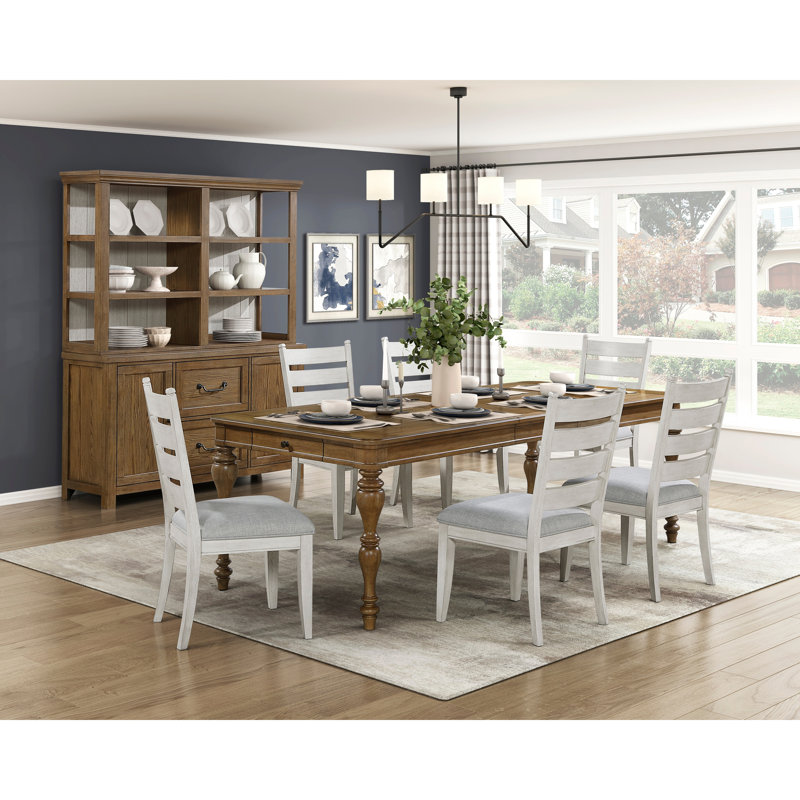 Ensemble de 2 chaises d'appoint Farmhouse