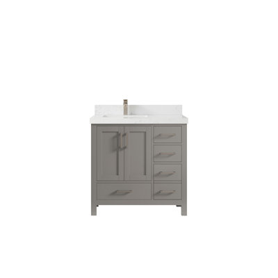 Flavell 72" W x 22" D 36" H 2 Bathroom Vanity