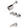 Millennium 3-Handle Volume control Tub and Shower Faucet with Rough-in Valve