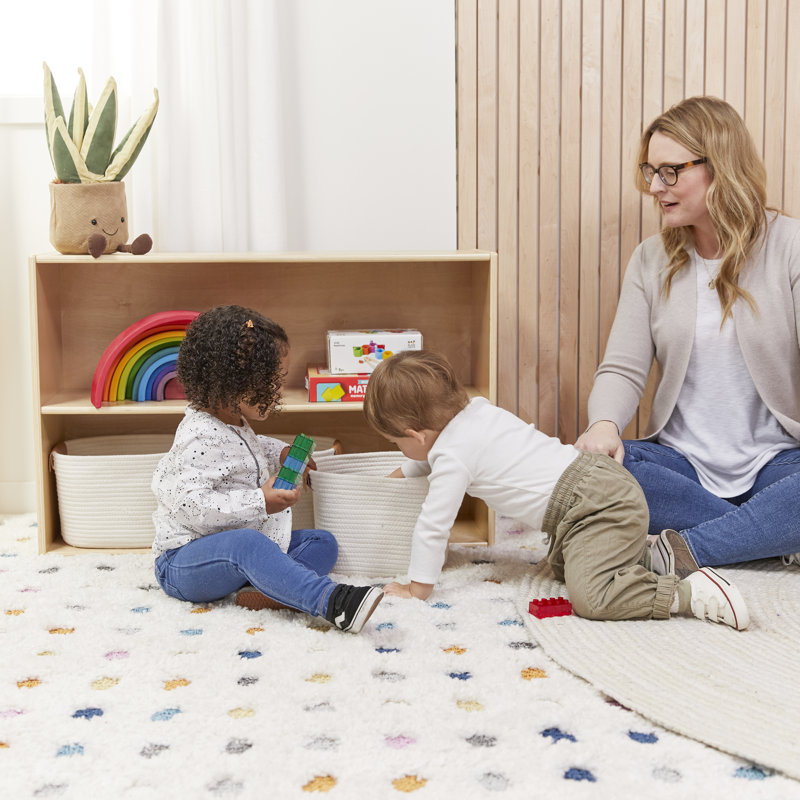 Armoire de rangement ECR4Kids Streamline, H 24 po x l 36 po x P 12 po, Naturel
