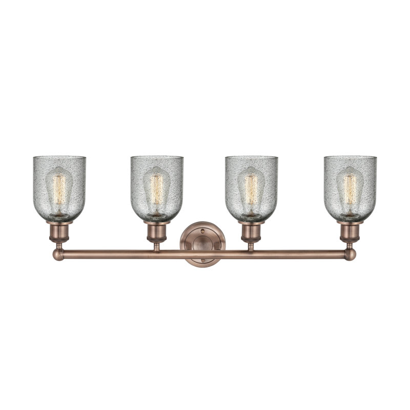 Reiko 4 - Light Dimmable Vanity Light, Charcoal, Antique Copper