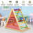 Cady 10 - Step Wood Lightweight Folding Small Step Ladder