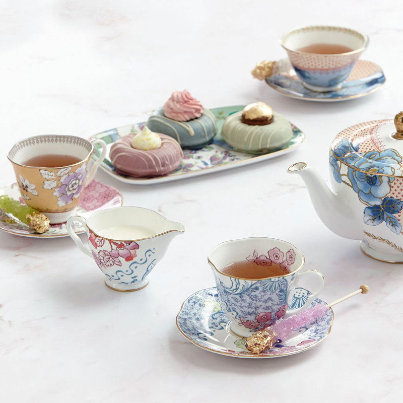 Butterfly Bloom Handmade Bone China Teacup