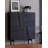 Minimalist creative storage black oak shoe cabinet-937482945