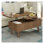 Table basse 3-en-1 à plateau relevable avec rangement, table de bout en bois de noyer convertible cannelé - Table basse multifonctionnelle moderne pour salle à manger de bureau