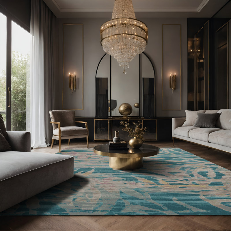 Tapis gris soyeux et moelleux, Tapis de couloir 2 pi x 5 pi