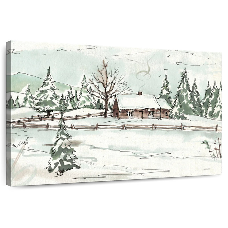 Alvord Cozy Winter Wonderland, H 8 po x l 12 po