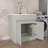 Freestanding 30'' Light Grey Laundry Sink Cabinet with Hot & Cold Water Faucet Drop-in Solid Surface Utility Sink