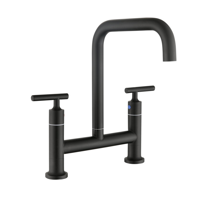 Robinet de pont, Noir mat