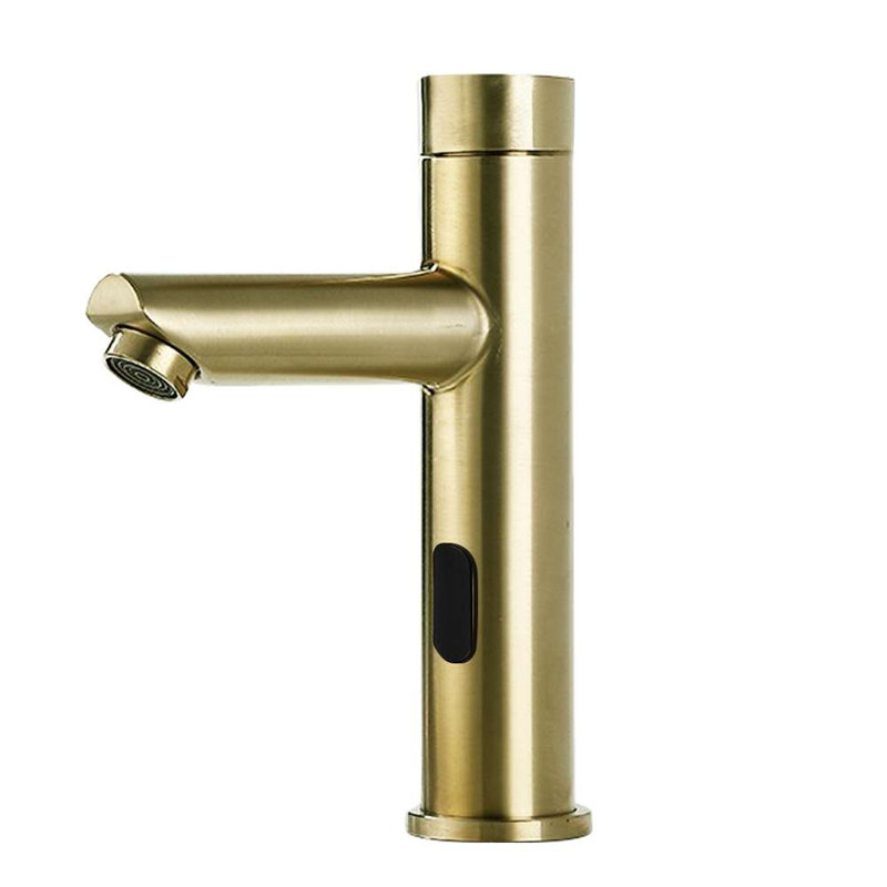 Touchless Sensor Faucet Manual Soap Dispenser Set Commercial Grade Modern Design ADA Compliant