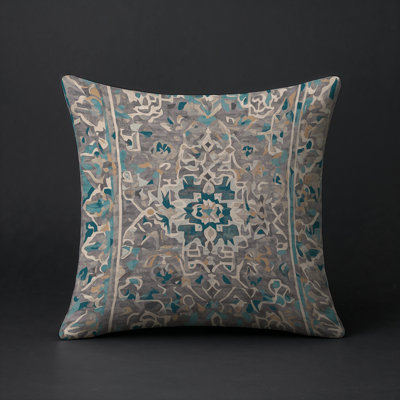 Modern Contemporary Indoor and Outdoor Throw Pillow