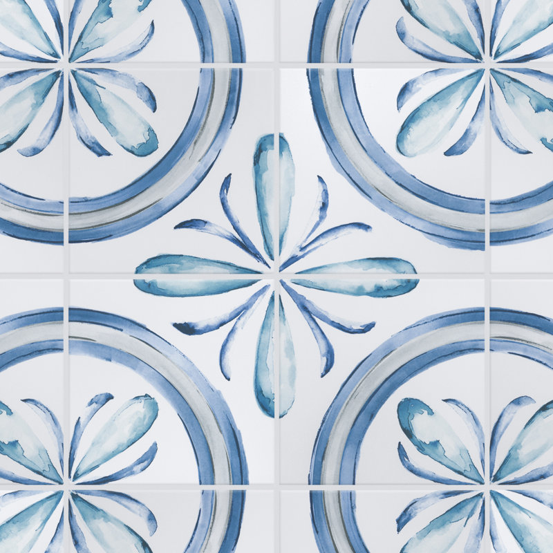 Saint Germain 5.75" x 5.75" Porcelain Wall & Floor Tile