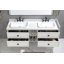 Meuble-lavabo pour salle de bain Doulble Sink