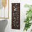 Wooden Handmade Intricately Carved Acanthus Floral Home Brown Wall Decor