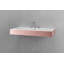 Vast Studio Wall-Mounted Rectangular Bathroom Sink – Gray/White Elevated Concrete-1908172596