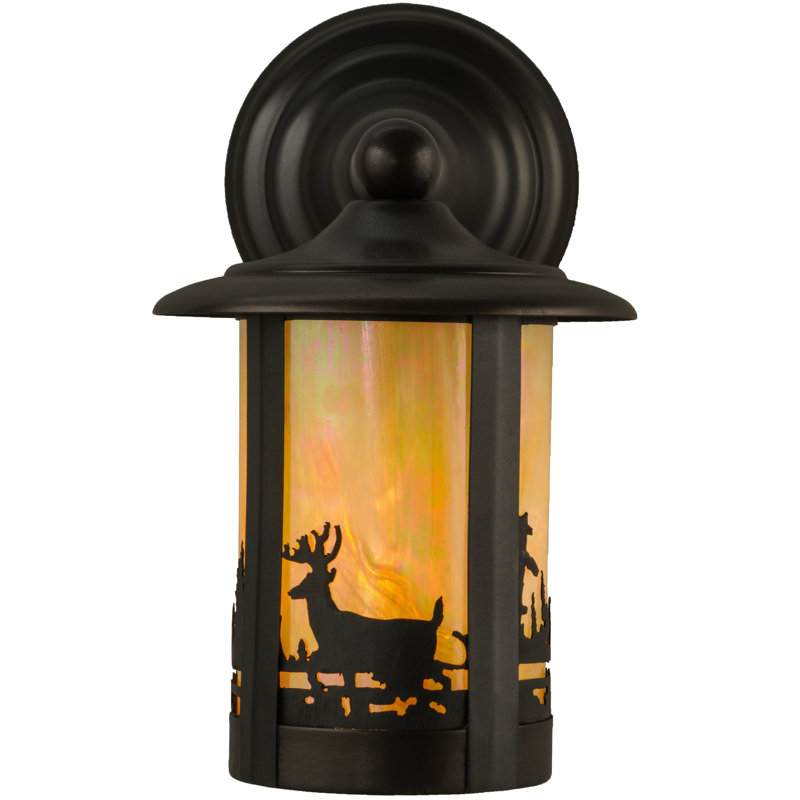 Rustic Lodge 1 - Light Armed Sconce
