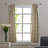 Pure Colored Linen Curtain A Blend of Luxury and Comfort - Shatkon, Rust-1390638454
