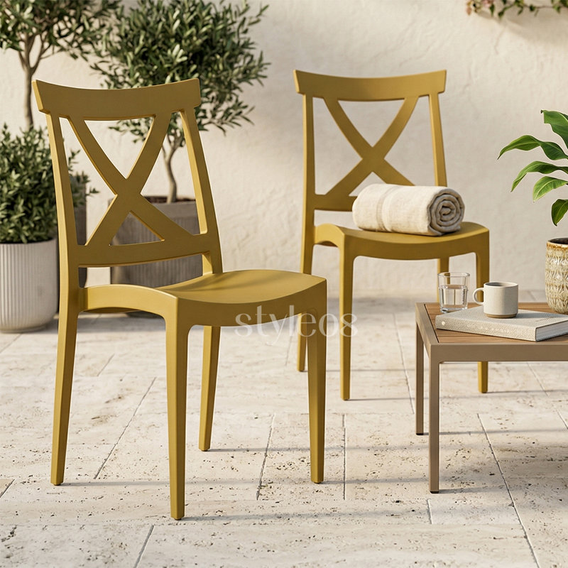 Dining Chair, Mustard