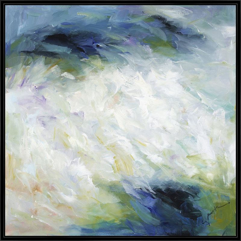 « Fresh air »-reproduction d’art sur toile, Noir