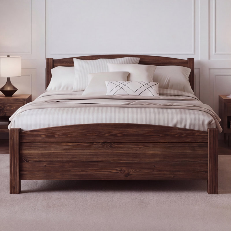 Anakin Bed Frame, Twin, Espresso Wood