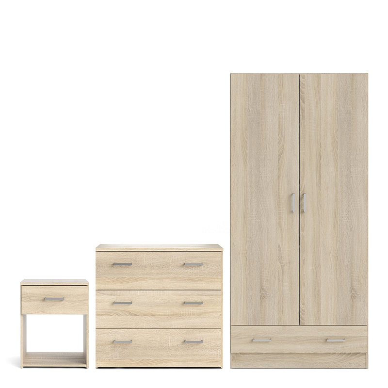 Sabali Piece Bedroom Set, Oak