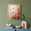 FLORAL Series CCCC - Impression encadrée de qualité supérieure - Prêt à accrocher - Aucun clou requis-933938483-933938446