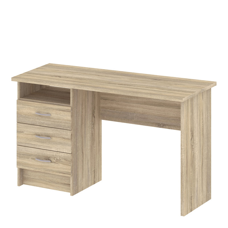 Gouge Computer Desk, Oak