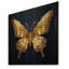 «Bergamyer» noir et doré à motif de diamants sur bois-1720580879