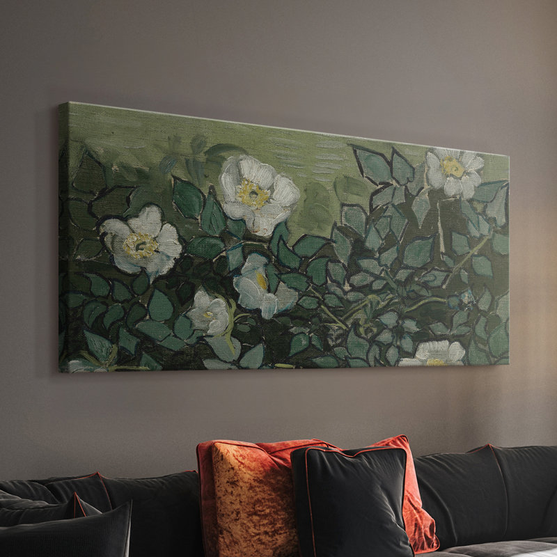 Botanical Series-CDL XXXII - Toile tendue avec châssis - Prêt à être accroché, H 24 po x l 48 po
