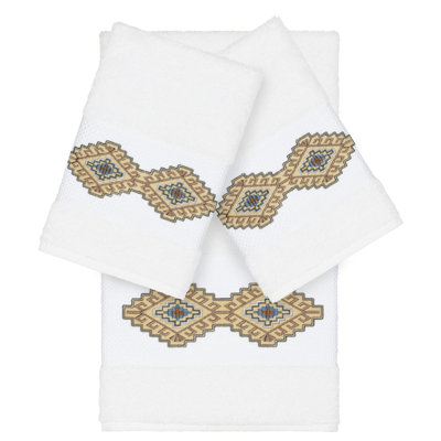 Ensemble de serviettes 3 pièces Gianna