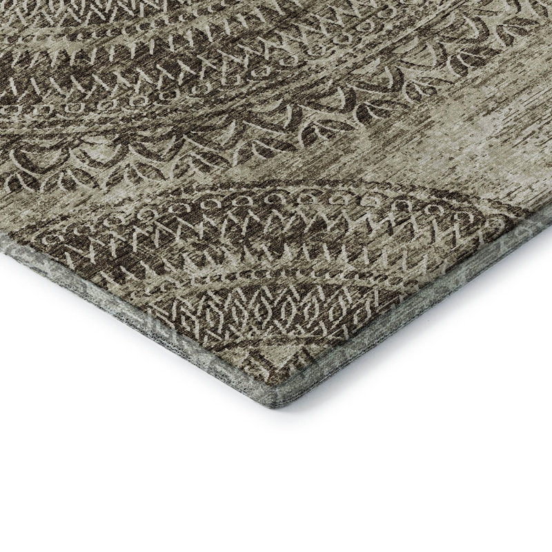 Premium Machine Washable Paullette AMF113 Rug, Rectangle 10' x 14'