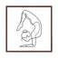 Yoga Scorpion Square by Dane Khy - Print on Canvas-978871173-978871176