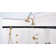 Essential™ Shower Series 10 7/16" Classic Slide Bar Shower Arm And Flange