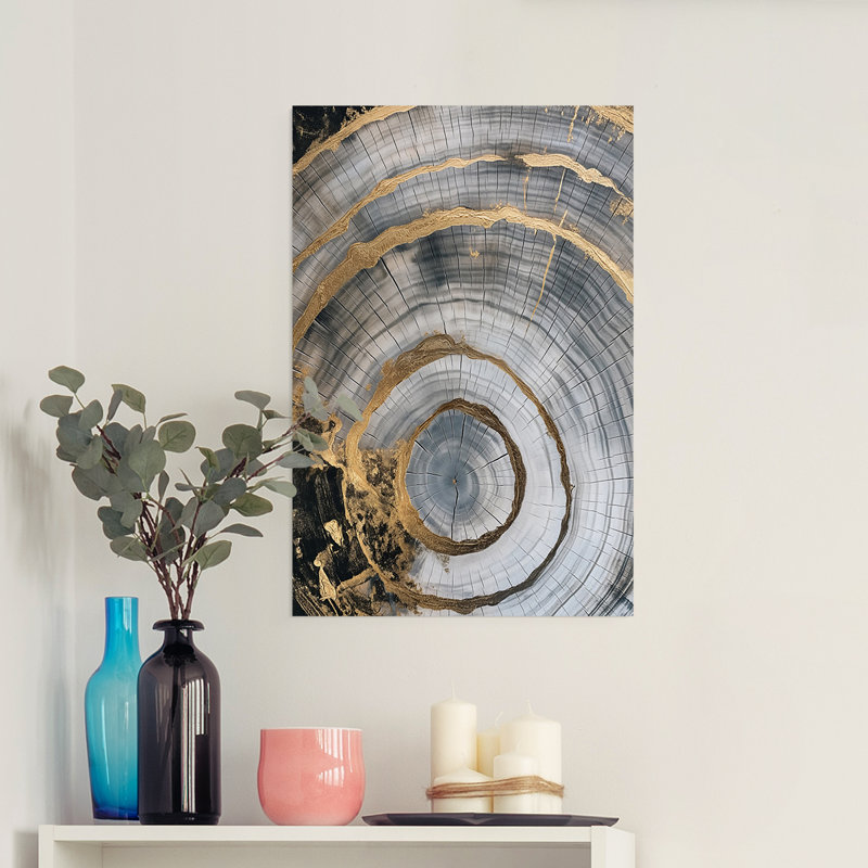 Série ABSTRACT CCLXIV - Impression sur toile seulement - NON CADRE, H 48 po x l 32 po
