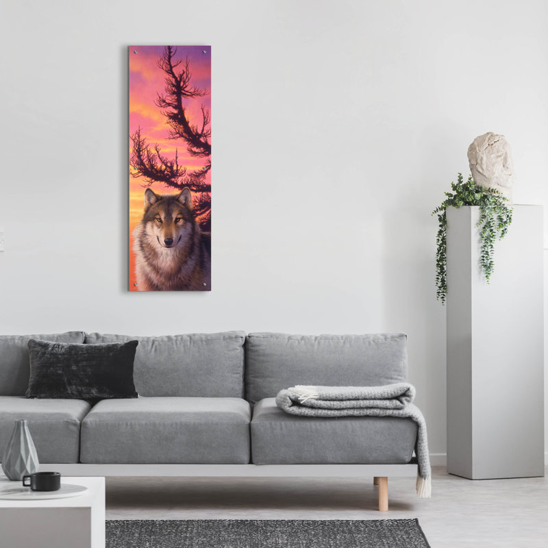 " Warm Sky " Print, 48" H x 16" W